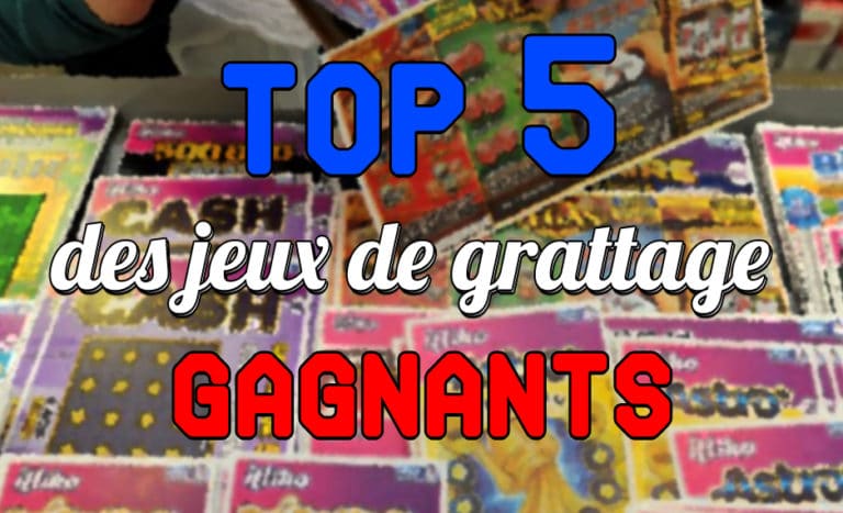 Les Jeux De Grattage Les Plus Gagnant Jeux de grattage qui gagnent le plus : TOP 5